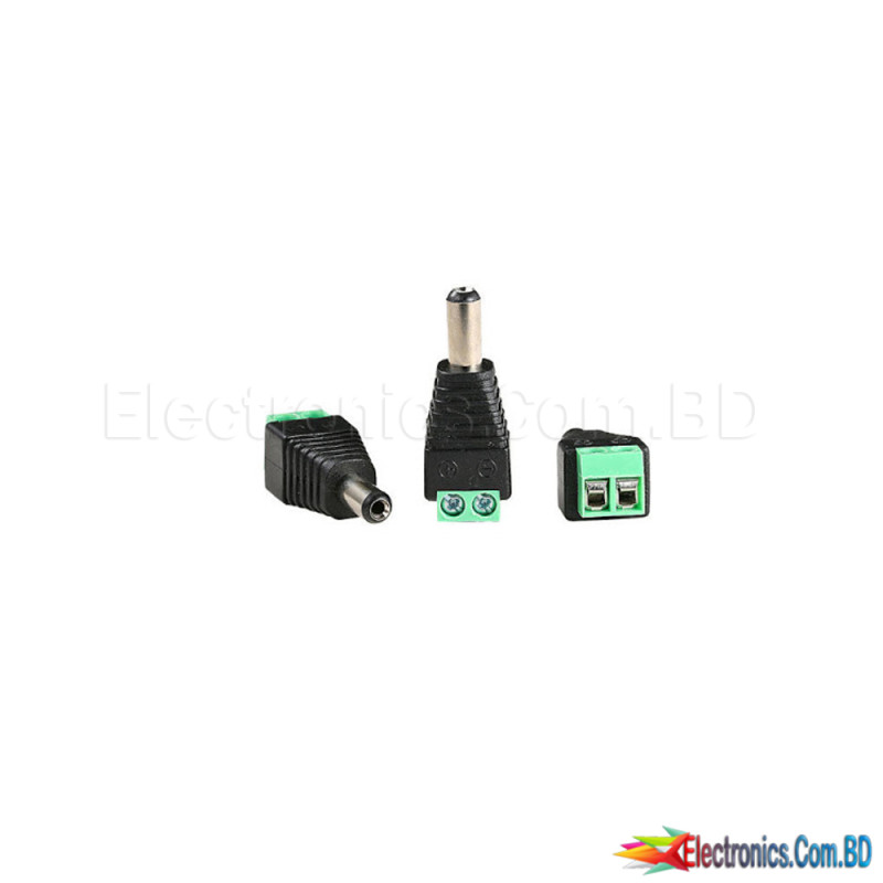 Dc Barrel Jack Plug 55mm21mm Male 7571